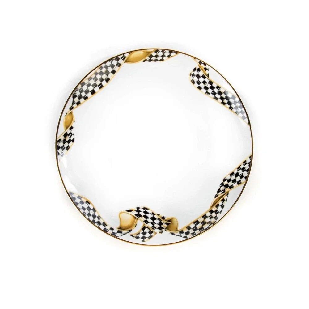 Mackenzie Thistle And Bee Ribbon Dinner Plate Childs 10